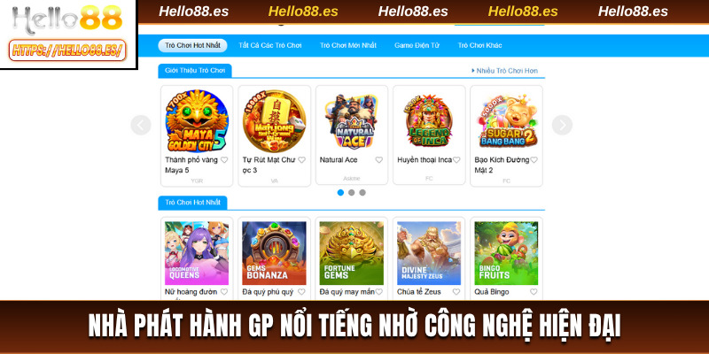 Nhà phát hành GP nổi tiếng nhờ công nghệ hiện đại